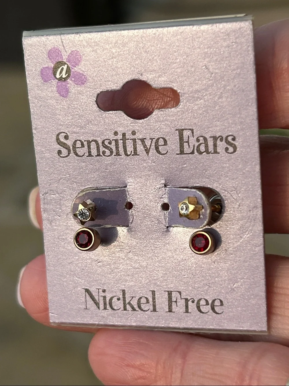 Earrings 3 Pair
